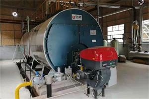 貴州銅仁建材廠10噸燃氣蒸汽鍋爐